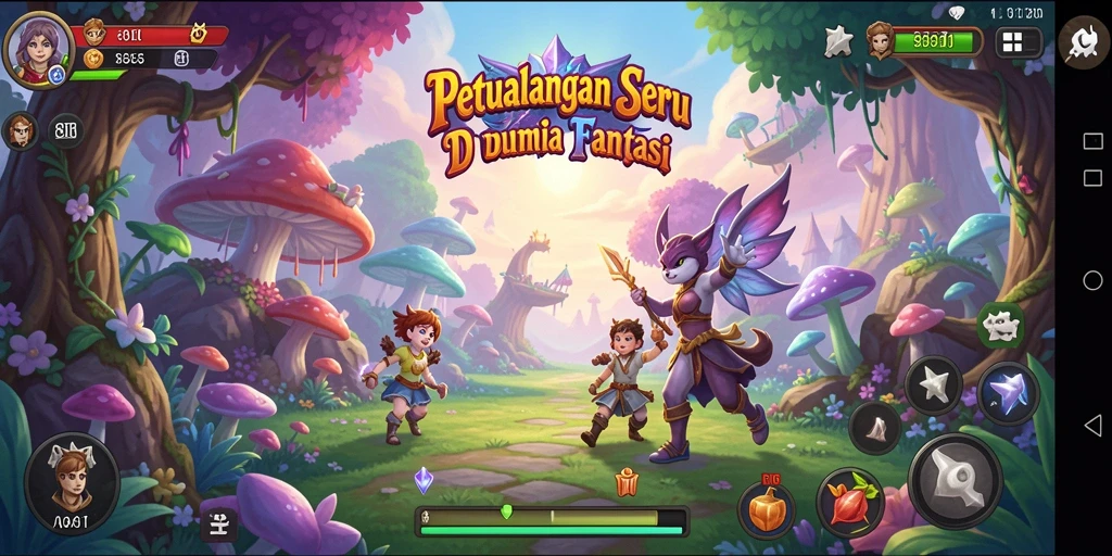 Screenshot utama 8II menampilkan aksi seru dalam gameplay petualangan yang menantang.