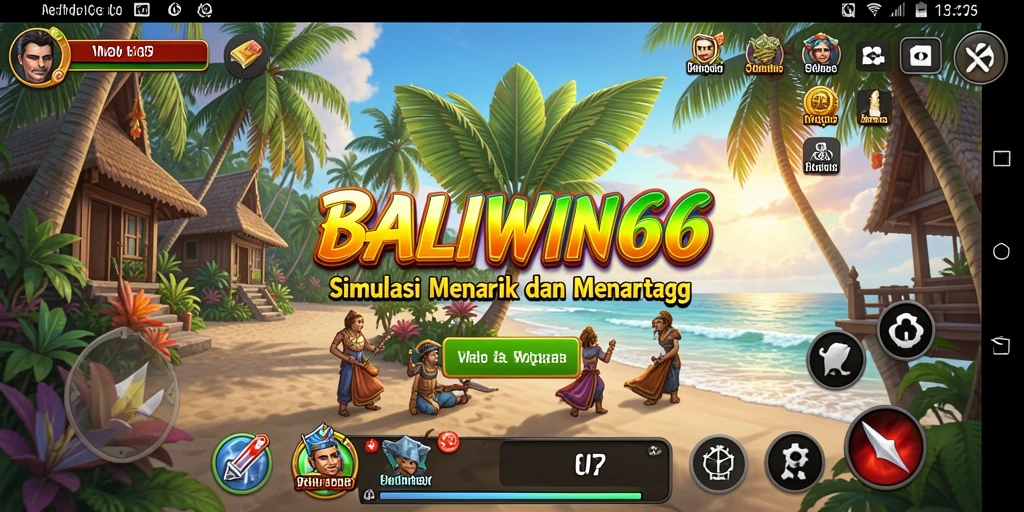 Tangkapan layar utama BALIWIN66 menampilkan gameplay simulasi yang mengasyikkan.