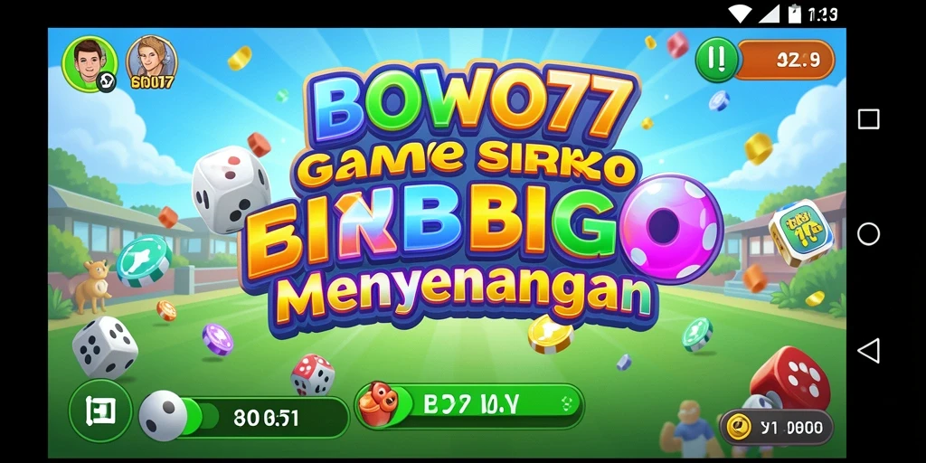 Screenshot gameplay Bingo BOWO77 yang menampilkan keseruan bermain.