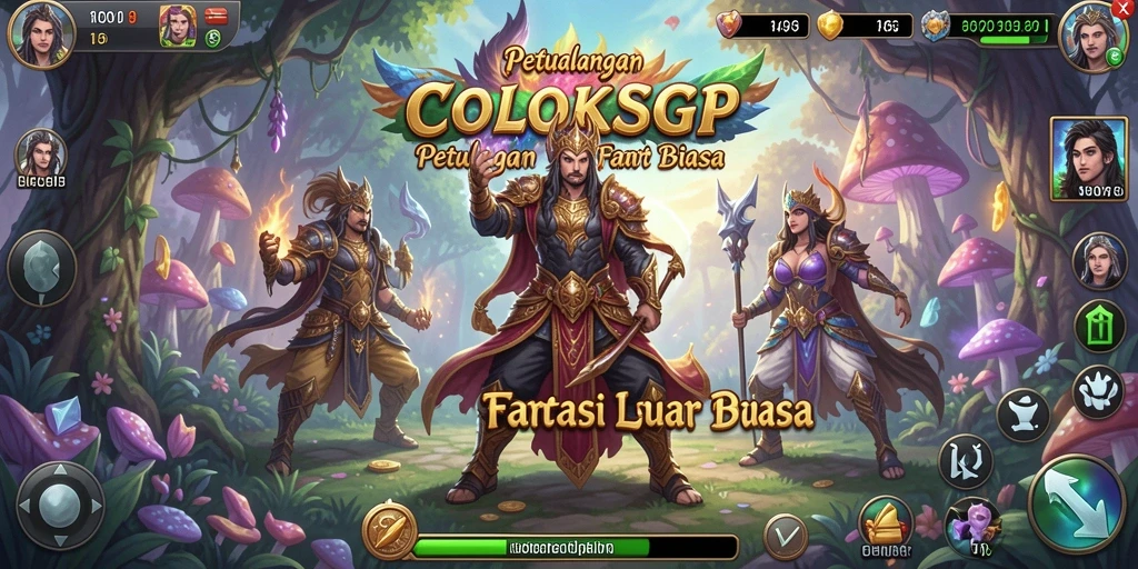 Tampilan gameplay <strong>COLOKSGP</strong> yang menakjubkan dan menarik.