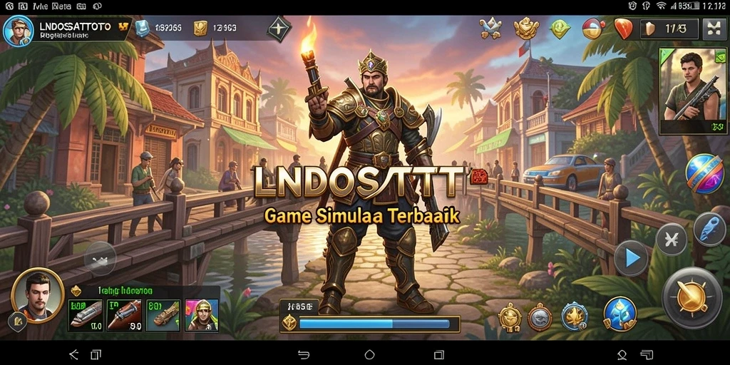 Tampilan gameplay LNDOSATTOTO yang menakjubkan dan interaktif.