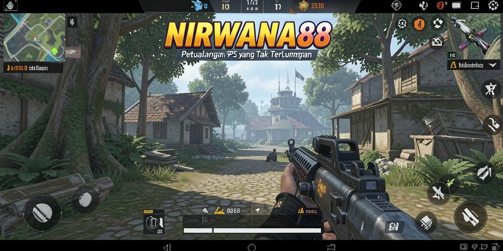 Menampilkan aksi intens dan gameplay mendebarkan dari NIRWANA88.