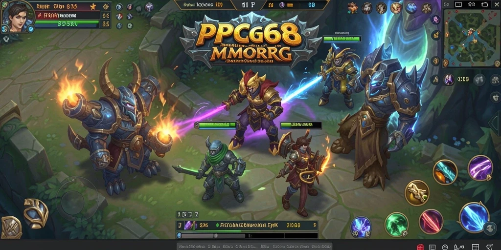 Tampilan menakjubkan dari gameplay PGG68 yang seru.