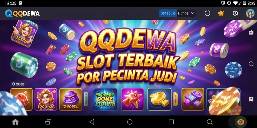 Tampilan gameplay Slot QQDEWA yang menarik dan seru.