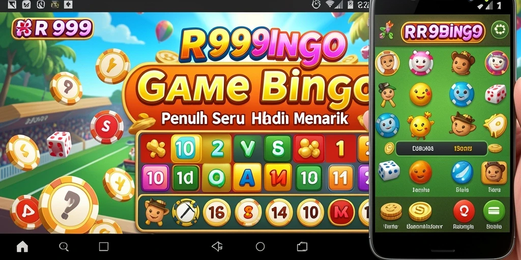 Screenshot utama RR999 menunjukkan gameplay seru permainan Bingo yang mengasyikkan.