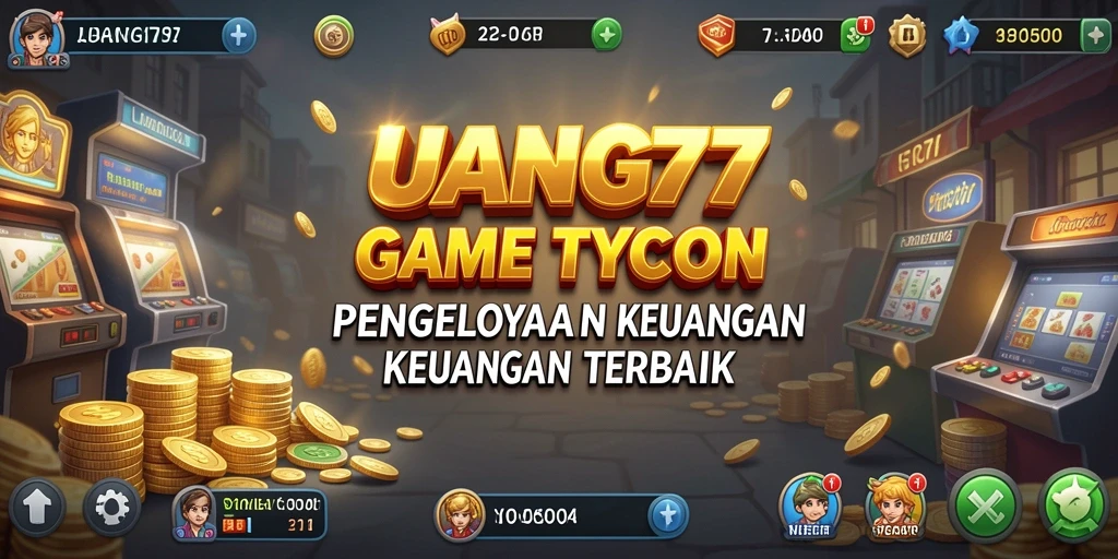Tampilan screenshot UANG77 yang menampilkan gameplay Tycoon yang mendalam.